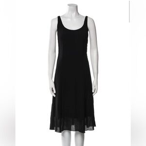 Dries Van Noten Black Midi Dress